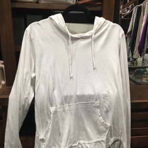 White hoodie T-shirt